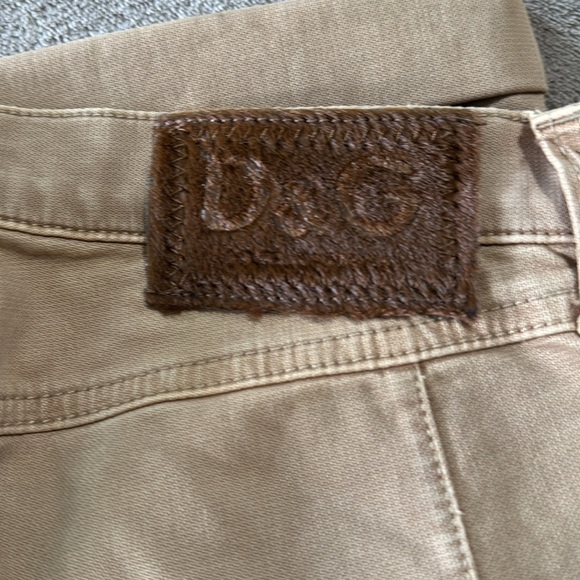D&G Woman’s Classic Khaki Cuffed Pant - Picture 8 of 12